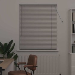 Store de Fenêtre Argenté 105 x 175 cm Aluminium 