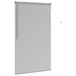 Store de Fenêtre Argenté 105 x 175 cm Aluminium 