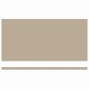 Tissu de remplacement pour auvent pour cadre de 6x3,5 m Beige 