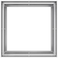 Jardinière 100x100x80 cm acier galvanisé 