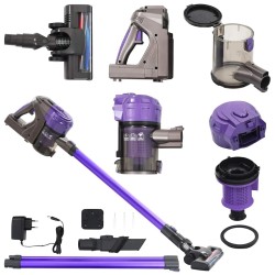 Aspirateur Réglable Violet 23.5 x 23 x 112.5 cm Aluminium 