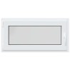 Fenêtre de sous-sol« RISOR » 100 x 50 cm oscillo-battante DIN gauche blanche 