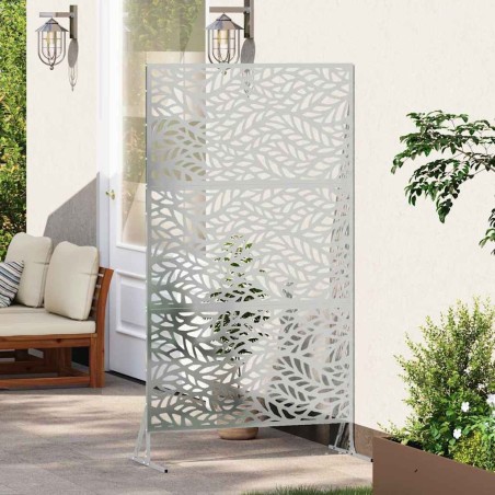 Écran de vie privée 100x50x180 cm en acier galvanisé. 