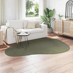 Tapis Vert forêt 160 x 230 cm Laine 