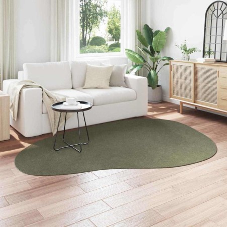 Tapis Vert forêt 160 x 230 cm Laine 