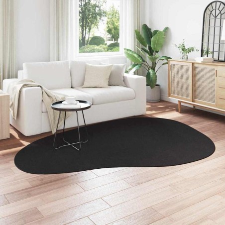 Tapis Noir 160 x 230 cm Polypropylène 