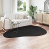 Tapis Noir 160 x 230 cm Polypropylène 