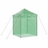 Serre avec toit Vert 200 x 200 x 300 cm Acier 