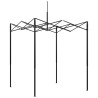 Serre avec toit Vert 200 x 200 x 300 cm Acier 