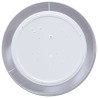 Plafonnier étoilé gris Ø 30 cm en tissu E27 