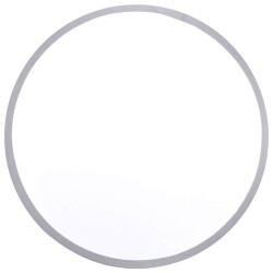 Plafonnier étoilé gris Ø 30 cm en tissu E27 