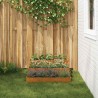 jardinière 3 niveaux 90x90x35 cm en Acier Corten 