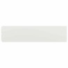 Bordures de pelouse 20 pcs blanc 25x103 cm acier laminé à froid 
