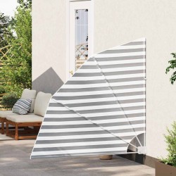 Écran de confidentialité pour balcon Anthracite et blanc 