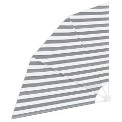 Écran de confidentialité pour balcon Anthracite et blanc 