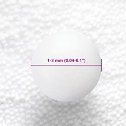Remplissage Pouf EPS 50 L, Blanc, 18 kg/m³ 