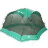 Tente anti-moustiques pour le camping avec portes vertes, imperméable, pour 4 personnes. 