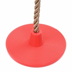Corde d'escalade pour enfants avec siège à disque et plateformes 200 cm de vidaXL 