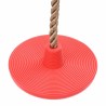 Corde d'escalade pour enfants avec siège à disque et plateformes 200 cm de vidaXL 