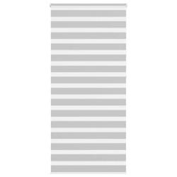 Store zèbre gris clair largeur du tissu 90,9 cm polyester 