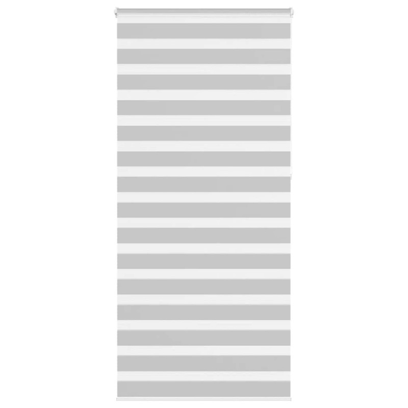 Store zèbre gris clair largeur du tissu 90,9 cm polyester 