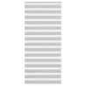 Store zèbre gris clair largeur du tissu 90,9 cm polyester 