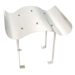 Capot de cheminée Acier inoxydable 60 x 60 x 38 cm 