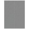Bâche de piscine gris clair 300x220 cm géotextile polyester 