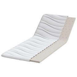 Coussins de Matelas Blanc 80 x 200 cm Polyester sans colle 