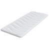 Coussins de Matelas Blanc 80 x 200 cm Polyester sans colle 