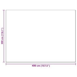 Tapis d'extérieur 'ARAKIL'Rose 300x400 cm PP 