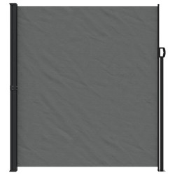 Auvent latéral rétractable anthracite 220x600 cm 