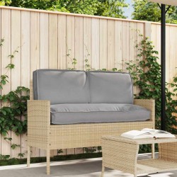 Set de coussins de palette avec oreiller 3 pcs Gris 
