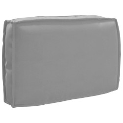 Set de coussins de palette avec oreiller 3 pcs Gris 