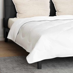 Couette Autre avec oreiller 3 pcs Blanc 200 x 200 cm Microfibre 