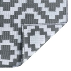 Tapis d'extérieur ARAKIL de Gris Polyester 300 x 400 cm 