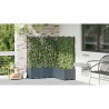 Jardinier avec Treillis 5 pcs Gris Clair 120x120x143 cm 