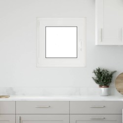 Fenêtre de sous-sol« RISOR » 50 x 50 cm oscillo-battante DIN gauche anthracite 