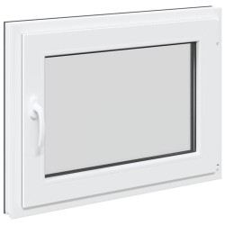 Fenêtre de sous-sol« RISOR » 80 x 50 cm oscillo-battante DIN droite anthracite 