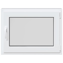 Fenêtre de sous-sol« RISOR » 80 x 50 cm oscillo-battante DIN droite anthracite 