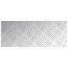 Plaques de damier en aluminium 2 pcs Antidérapant 50x20 cm 