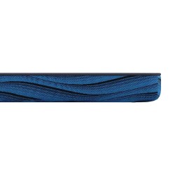 Coussins de Matelas Blanc et Bleu 80 x 200 cm 