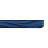 Coussins de Matelas Blanc et Bleu 80 x 200 cm 