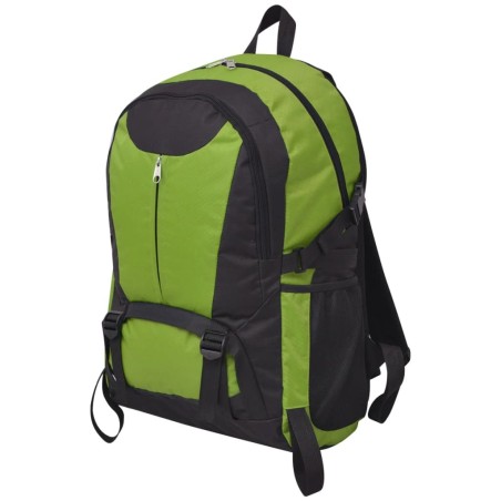 Sac à dos de randonnée 40 L noir et vert 