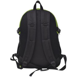 Sac à dos de randonnée 40 L noir et vert 