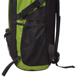 Sac à dos de randonnée 40 L noir et vert 
