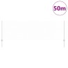 Poteaux de clôture 11 pcs U-Channel 80 cm en acier galvanisé 