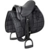 Ensemble de selle Pony 10" Noir 