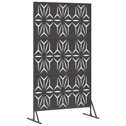 Écran de vie privée - Noir, 100x50x180 cm, Acier. 
