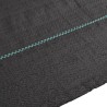 Membrane anti-mauvaises herbes noir 4x50 m PP 